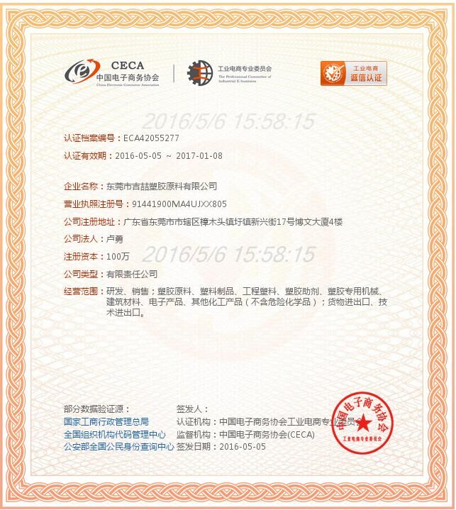 電子商務(wù)工商誠(chéng)信
